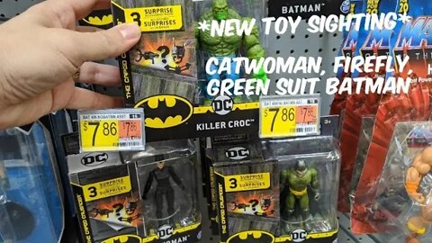 *Rodimusbill New Toy Sighting* The Caped Crusader-Green Suit Batman, Firefly & Catwoman*1st edition*