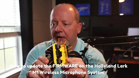 How to update the FIRMWARE on the Hollyland Lark M1 Wireless Microphone System #Audio