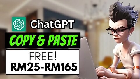 [500AISIDEHUSTLE] Ai ChatGPT: How to Make RM 25 - RM165 Copy And Paste Link