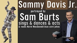 Sammy Davis Jr. 🕺🏾 Sam Burts 🎤 LIVE in Eastern Market in Detroit 🇺🇸 Norm MacDonald blue card jokes 🤣