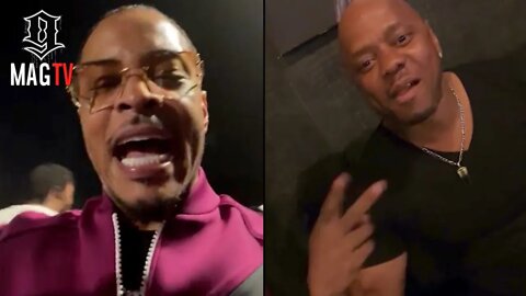 T.I. Welcomes R&B Singer Donell Jones To His Trap City Cafe! 🎙