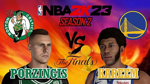 Kristaps Porzingis vs Kareem Abdul-Jabbar - Boston Celtics vs G.S. Warriors - Season 2: NBA Finals