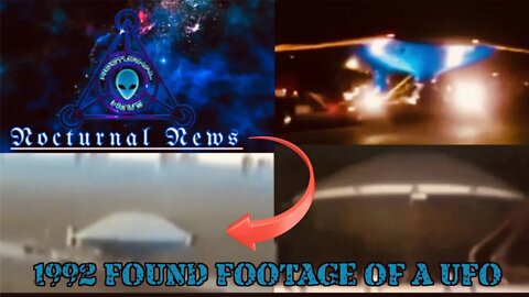 Unknown Craft Transported on 18 Wheeler-1992 Found Footage of a Craft and space based lasers-ISS