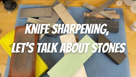 LETS LOOK AT SHARPENING STONES