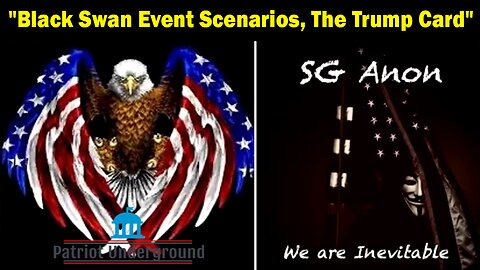 Patriot Underground & SG Anon Update Nov 8, 2023: "Black Swan Event Scenarios, The Trump Card"