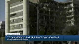 Remembrance ceremony of Oklahoma City bombing planned for Wednesday