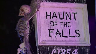 Olmsted Falls man raises the stakes for best Halloween decorations