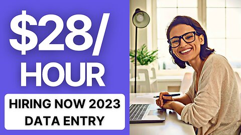 4 New Work from Home Jobs | Data Entry | Chat Support $28 Per Hour