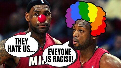 Woke Dwyane Wade Says LeBron James And The Heat Were Hated Because Of RACISM! | What An Idiot