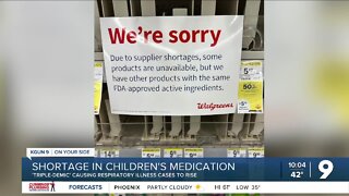 Shortage in children's medication