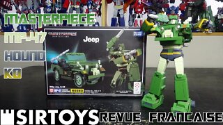 [Francais] Revue Video du KO Masterpiece - MP-47 - Hound