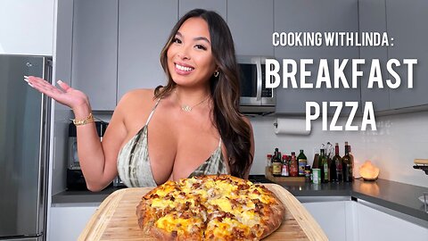 Here meet with Linda Vo! Let's make Breakfast Pizza Recipe with Linda Vo.