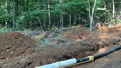 Micro Hydro Penstock - Setting the Water Line