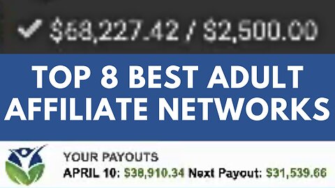 Top 8 Best Adult Affiliate Networks
