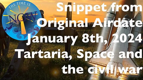 This is a Snippet from January 8th, 2024- W/Jason Q about Tartaria, Space and The civil war