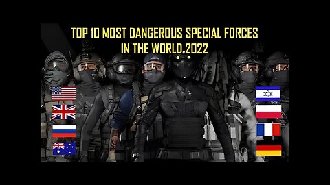 Top 10 Most Dangerous Special Forces In The World 2023 | 10 Most Elite Special Forces In The World