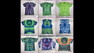 The Mystical Magical Tie-Dye Spider Design (TimeStamps in Description Box)