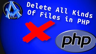 Delete Files in Directory or Folder With PHP | How To Tutorial | Unlink