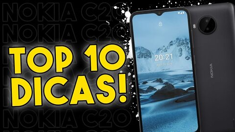TOP 10 DICAS E TRUQUES para o Nokia C20 que você PRECISA SABER!