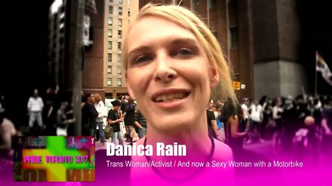 DDP Entertainment Report - Pride Toronto 2017 - Trans March - Danica Rain - June 26, 2017