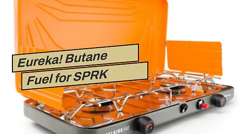Eureka! Butane Fuel for SPRK Camping Grills and Stoves (4-Pack)