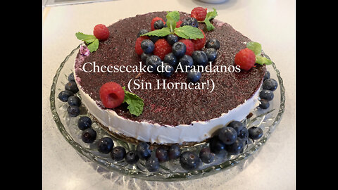 Cheesecake de Arandanos with Jacqueline O'Ryan Hansen