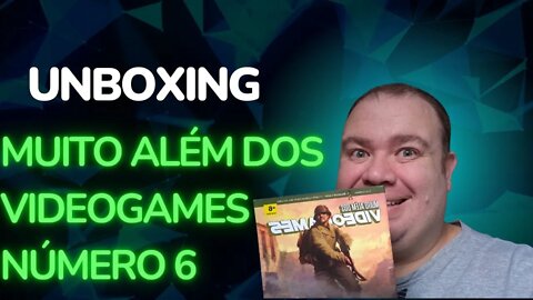 Unboxing Revista Muito Alem Dos Videogames [Volume 6]
