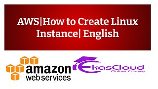#AWS| Create Linux Instance| English| Ekascloud|
