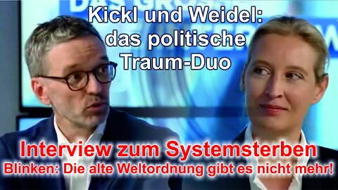 Politisches Traum-Duo Kickl und Weidel - im heißen AUF1-Interview mit Blinkens Ende-Amerika-Aussage