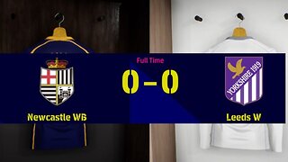Newcastle WB VS Leeds W | E-Football Gameplay | Full 4K & HDR