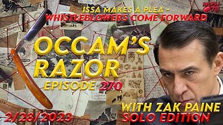 Congress Requests Biden Whistleblowers Step Forward on Occam’s Razor Ep. 270