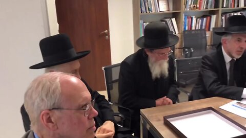 Lithuanian Ambassador to Israel Lina Antanavičienė Meets with Jewish Rabbis Re: Jewish Cemetery