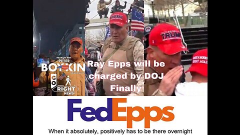 Ray Epps will be charged by DOJ Finally