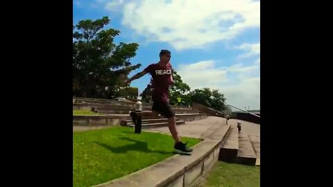 🔥 PARKOUR TRAINING 👊 #Shorts #parkour