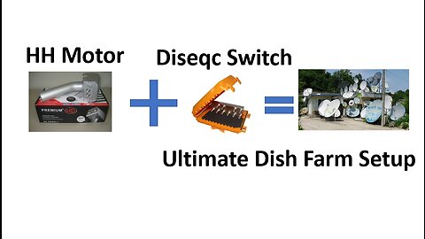 Satellite HH motor and Diseqc system