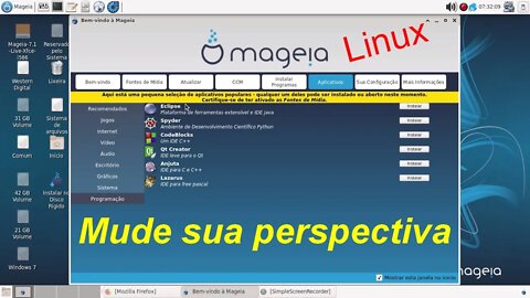 Mageia Linux seguro e estável. Desenvolvido por ex funcionários e contribuidores do Mandriva