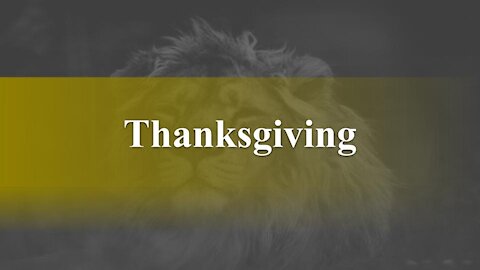 Thanksgiving - God Honest Truth Livestream 11/12/2021