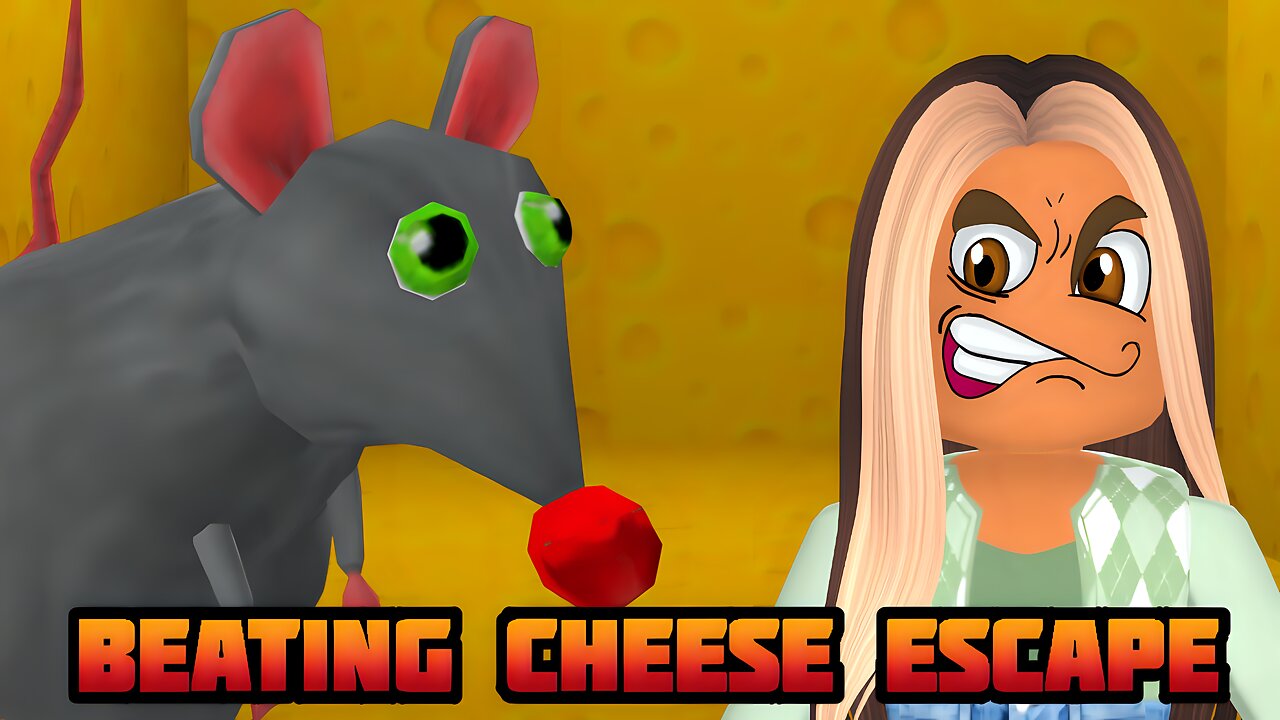 Finally Escaped From The Cheese Maze (ROBLOX)