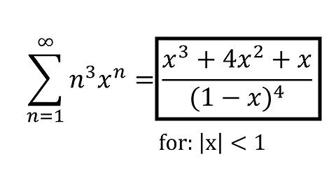 Problems Plus 9: Taking Multiple Derivatives of the Geometric Series