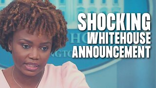 SHOCKING Whitehouse Announcement!