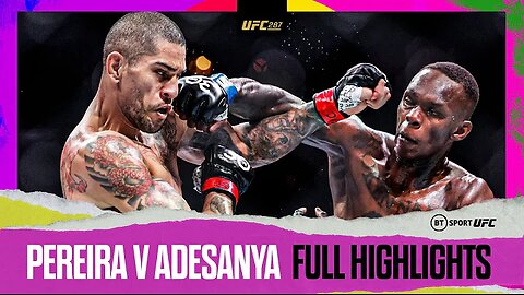 Alex Pereira v Israel Adesanya / UFC / Fight Highlights | Knockout!