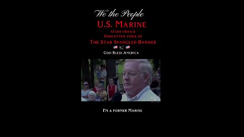 star spangled banner forgotten verse. slayed by a marine.