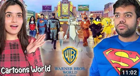 Cartoons Ki Duniya Mein Aa Gaye 😱 | Biggest Superhero And Cartoon Theme Park 😍