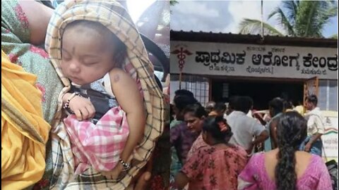 June 9th, 2023, Tumkur, Karnakata, 3 month old baby died following vaccination