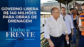 Alckmin desembarca em Manaus para acompanhar seca na região Norte | LINHA DE FRENTE