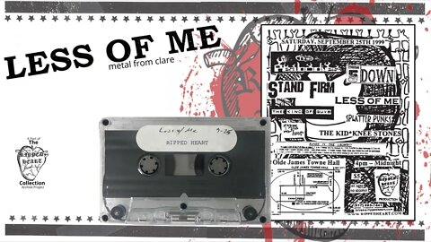 Less of Me 💿 Live at Olde Jamestowne Hall (Soundboard). Metal Clare, Michigan, Sept 25, 1999
