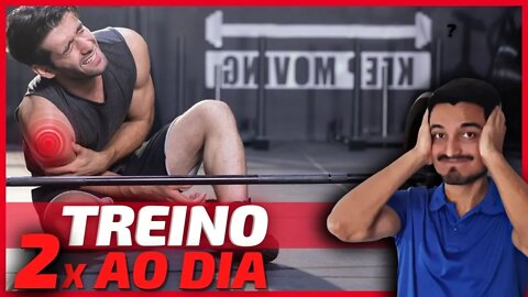 Pode TREINAR DUAS vezes no MESMO DIA?🚫Treinar Duas vezes no dia MACHUCA?❌[Treino 2x ao Dia]