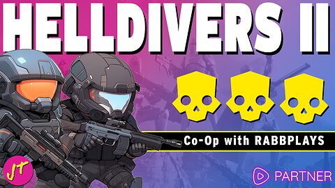 I'm Doing My Part! | Helldivers 2 with @Rabbplays | #RumblePartner