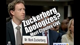 Zuckerberg Apologizes? New Gun Bans. Meri Crouley LIVE. B2T Show Jan 31, 2024