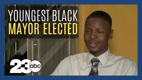 18-year-old elected youngest Black mayor in United States